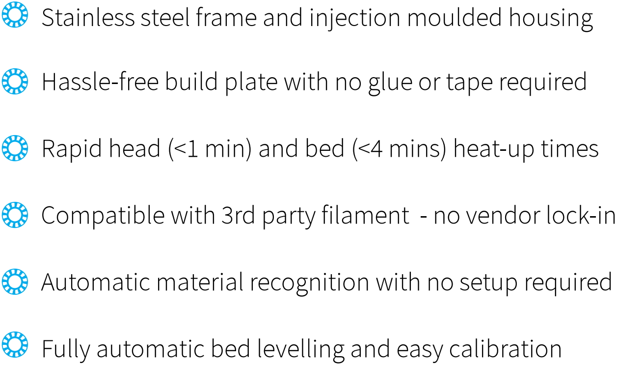 מדפסות תלת מימד רובוקס ROBOX RBX02